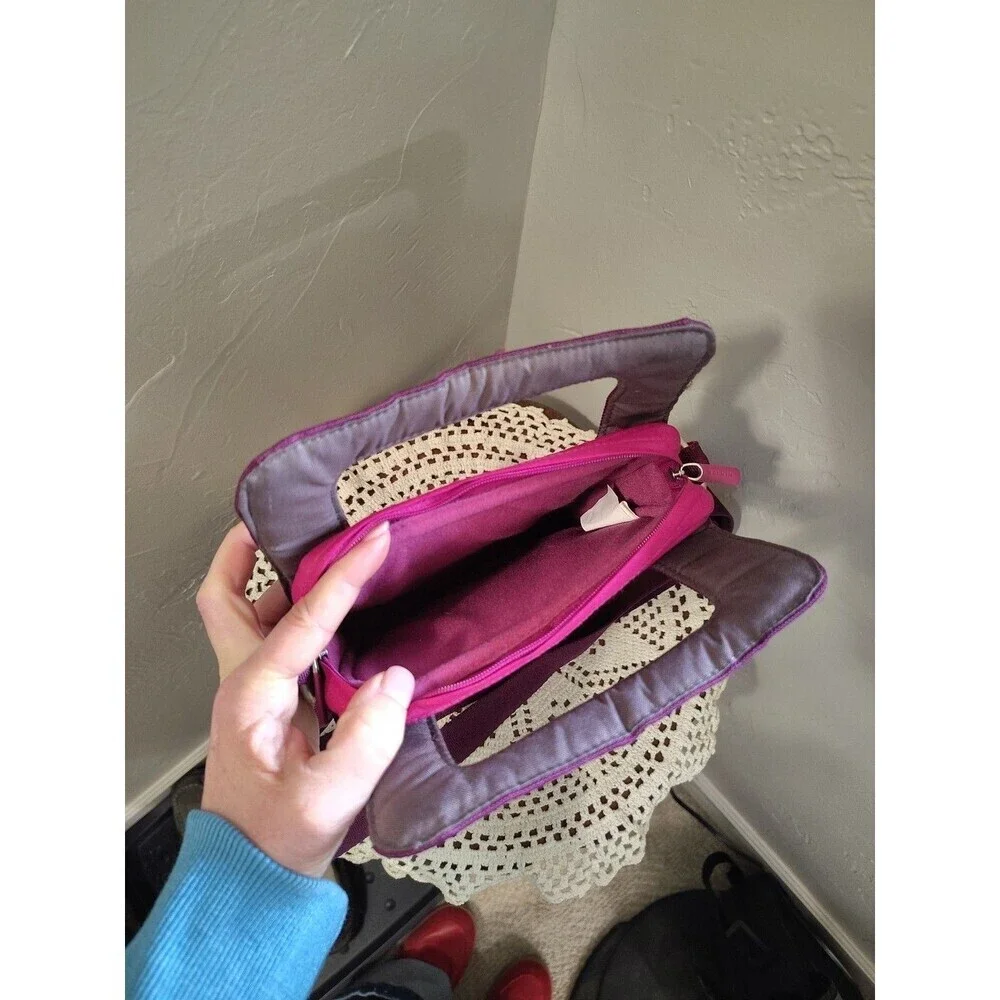 Belkin Purple Pink Tablet Portable Device Travel Bag Strap 10x7x2 Carry-On